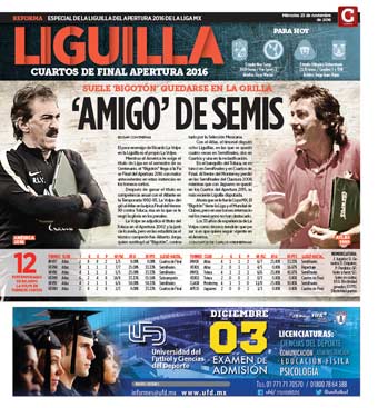 liguilla cuartos de final apertura 2016